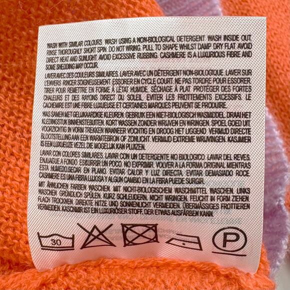 Jumper 1234 Cashmere Cardigan Sweater Size 1 US Small Pastel Minimalist Career - Picture 6 of 8